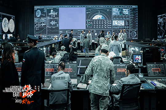 谈球吧携手电影《流浪地球2》，让电影特效和场景全面升级！