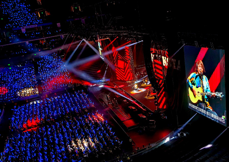 谈球吧LED透明闪耀伍佰北京演唱会（第一场）