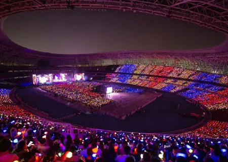 谈球吧LED巨幕和荧光棒燃爆周杰伦太原演唱会（第二场）